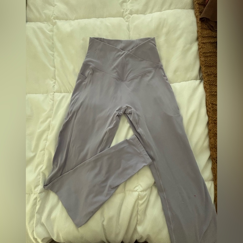 Halara High-Waisted Purple Leggings